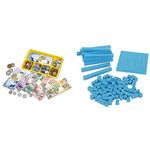 Learning Resources Canadian Currency-X-Change and Base Ten Blocks Smart Pack | Pretend Play Money and Math Skills for Kids, Ages 5+