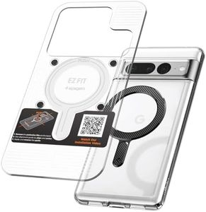 SPIGEN Magnetic Ring Plate (MagFit) Adapter for MagSafe-Compatibility with EZ-Fit Kit for Universal Phone [1-Pack] - Carbon