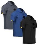 ZITY Mens Polo Shirt Short Sleeve S
