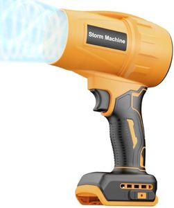 Cordless Leaf & Dust Blower Compatible with DEWALT 20V Battery, 30,000 RPM Jet Fan with Brushless Motor, Handheld Air Blower for Car Drying, Lawn Care, Home Cleaning (Tool Only)