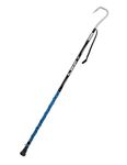 BLUEWING Fishing Gaff Fiberglass 3' Gaff Hook Saltwater Fishing Gaffs with Stainless Steel Hook Big Game Gaff for Tuna Shark Marlin Fishing