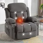 BOSMILLER Massage Recliner Chair, S