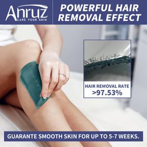 ANRUZ Waxing Kit – Hair Removal Set for Face & Body