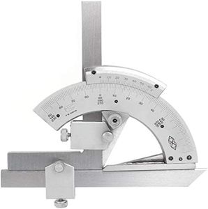 eoocvt 0-320° Universal Stainless Steel Vernier Bevel Protractor,Angle Finder for Woodworking, Carpenter, Construction, DIY Precision Angle Measuring Finder Ruler Tool
