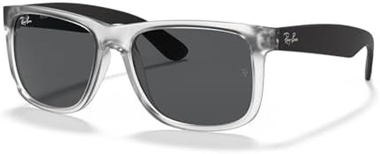 Ray-Ban RB4165 651287 51MM Transparent/Grey Square Sunglasses for Men for Women