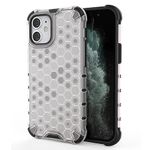 Zapcase Back Case Cover for iPhone 12 / iPhone 12 Pro | Compatible for iPhone 12 / iPhone 12 Pro Back Case Cover | Honey Comb Case for iPhone 12 / iPhone 12 Pro with Camera Protection | (TPU + PC)