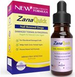 ZanaQuick Nail Renewal, Toenail Fungus Treatment Extra Strength Nail Repair for Damaged Discolored Brittle Toenails and Fingernail. 0.50 fl oz. Doctors' Guide Included.