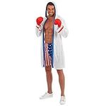 Fun Shack Boxing Robe Costume, Boxer Costume Men, Boxer Halloween Costume, Boxing Costume L