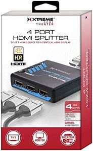 XTREME 4PORT HDMI Splitter