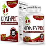Kidney-Pro: with 21 Kidney Health Supplements in 1 Formula (Total Kidney Support),120 capsules.