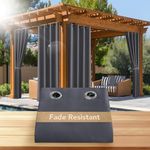 NICETOWN Fade Resistant Outdoor Cur