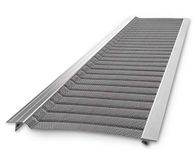 Raptor Gutter Guard | Stainless Steel Micro-Mesh, Contractor-Grade, DIY Gutter Cover. Fits Any Roof or Gutter Type – 48ft to a Box. Fits a 6" & 7" Gutter.