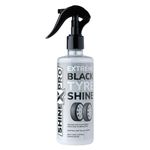 ShineXPro Bike & Car Tyre Polish - 300ML Extreme Black Tyre Shine - Long Lasting & Dirt Repellant Formulation - Ultra Wet Black Shine, Non-Greasy Tyre Polish For Car (300ML)