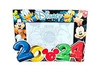 7STAR Disney 4x6 Picture Frame 2024 (Big Number 2024)