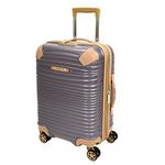 LONDON FOG Chelsea 20" Expandable Spinner, Lilac, Carry-On 20-Inch, London Fog Chelsea 20" Expandable Spinner