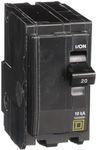 Square D by Schneider Electric QO220CP Square D-QO220CP QO 20Amp Two-Pole Circuit Breaker, No Size, Black