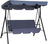 Outsunny 3 Seater Canopy Swing Chai