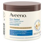 Aveeno Skin Relief Moisturizing Body Cream With Triple Oat Complex, Unscented Moisturizer for Extra Dry, Itchy or Sensitive Skin, Fragrance Free, 311g