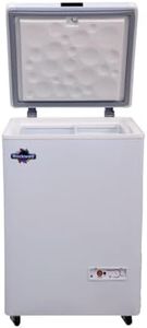 Rockwell 110NU Convertible Deep Freezer, Single Door with 1 + 3 yrs. (Comprehensive Warranty on Cooling Coil), Low Power Consumption Chest Freezer