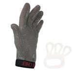 KLEEN CHEF Stainless Steel Cut Resistant Gloves | Heavy Duty Metal Gloves, Mesh Chainmail Butcher Glove for Cutting Meat, Fishing, Chopping, Shredding, Peeling and Slicing (MEDIUM)