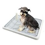 KunFort Dog Large Tray Potty,Female/Male Puppy Traning Toilet,Alternative Dog Pee Trainer Pad, Indoor/Outdoor Restroom,Easy Clean