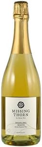Missing Thorn Sparkling White Alcohol-Removed Wine by Aaron Pott- Sip Clean Non-alcoholic wine with Tropical Fruit Notes - Low Sugar, Vegan, Gluten-Free