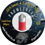 Prometheus G2 .22/5.50 Lead Free Airgun Pellets (NEW 125pcs) L119