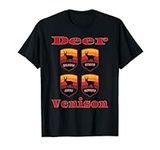 Deer Meat For Dinner Venison Retro T-Shirt