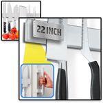 17" + 22" Magnetic Knife Holders for Fridge | Bundle