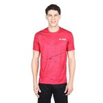 YONEX Unisex-Youth Badminton Tshirt (M 2666_Viva Magenta J120)