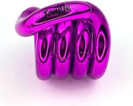 TANGLE Jr Metallic (Magenta) - Genuine Fidget Toys Sensory Toy - Twisty Fidget Toy Tangle Fidgets for Kids and Adults - Fidget Toy for School - Gift for Teens and Adults