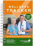Wellness Tracker Daily Habit Tracker. Set Goals for All Physical Activity and Nutritional Habits in Spiral Bound, 10-Week Journal. Ideal for Women and Men 50-80+.
