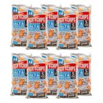 Savoury Snack Bundle Consisting of Burtons Daily Fish n Chips Salt & Vinegar Baked Snacks 5x25g (10 Pack)