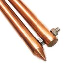 Copper Bonded Earth Rod | 4 Feet,14mm, 100 Microns | (Pack of 3)