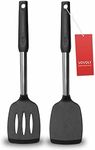 2 Pack Spatulas, Solid & Slotted Si