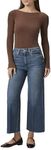 PAIGE Women's Anessa Raw Hem Jeans, Lovejoy, 28 Regular