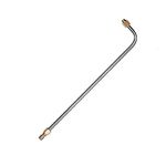 SEIWEI High Pressure Washer Extension Wand, 90° Curved Rod, Undercarriage and Gutter Cleaner Attachment, 34cm Stainless Steel Angled Extension Lance, 1/4 Inch Quick Connect