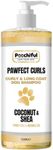 Poochiful Pawfect Curls Dog Shampoo Sensitive Skin 500ml. Dog & Puppy Shampoo and Conditioner From 8 Weeks Pro Grooming Products for Dogs. Detangle Pet Shampoo Suitable for Sensitive Itchy & Dry Skin