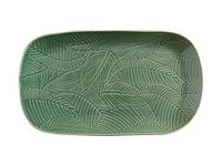 Maxwell & Williams DR0310 Panama Serving Platter in Gift Box, Stoneware, Kiwi Green, 34 x 19 cm