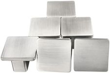 uxcell Set of 6 Modern Silver Metal