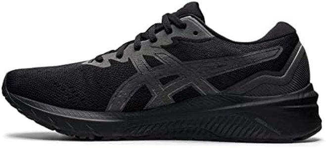 ASICS Mens GT-1000 11 Fitness Workout Running Shoes Black 10 Medium (D)