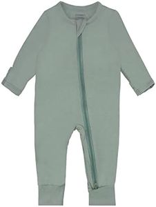 Newborn Pajamas, 2 Way Zipper Baby Pajamas Boy, Footless Sleeper for Baby Girls