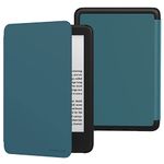 MoKo Case Fits 6" All-New Kindle (11th Generation-2024/2022 Release), Lightweight Shell Cover with Auto Wake/Sleep for Kindle 2024/2022 11th Gen e-Reader, Turquoise