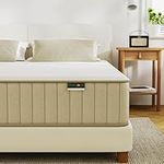 Queen Mattress Firm, PurrJoys10 Inch Queen Size Mattress in a Box,Hybrid Memory Foam Queen Mattress with Individual Pocket Spring for Motion Isolation & Pressure Relief, CertiPUR-US