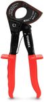 Tivorex Ratchet Cable Cutter - Heavy Duty Aluminum Copper Ratchet Wire Cutter for Cutting Electrical Wire up to 240mm²/600MCM Cutter Pliers