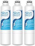 AQUA CREST DA29-00020B Replacement for Samsung HAF-CIN/EXP, DA29-00020B-1, RF28HMEDBSR, RF263BEAESR, RF4287HARS, HAF-CIN, DA97-08006A-1, RF28K9380SR, RF28HFEDTSR, Refrigerator Water Filter, 3 Filters