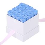 ANLUNOB Mother Day 16Pcs Roses Gifts for Mon Valentines Rose Flowers Birthday Gifts for Women Wife Mom Girlfriend Preserved Roses in a Box-Eternal Rose Preserved Flowers Wedding Gift