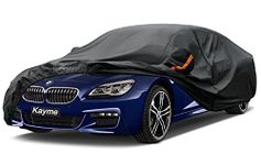 Kayme 7 Layers Car Cover Waterproof Breathable, Custom Fit BMW 6 Series (1976-2024), Outdoor Full Cover Sun Rain UV Dust All Weather Protection. Shipping From UK Warehouse.