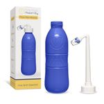 First Days Maternity Maxi Peri Bottle, Portable Peri Bottle for Maximum Postpartum Soothing, Perfectly Angled Head, Versatile, Durable, BPA-Free, 650 ml Capacity, Dark Blue