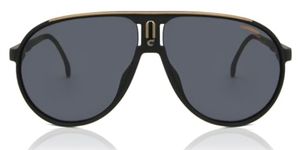 Carrera Unisex's Sunglass Style Champion/N, Matte Black/Grey, 62mm, 12mm